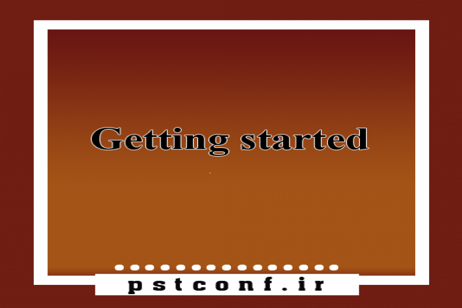 Getting started with the website and the system for registering and receiving articles Getting started with the website and the system for registering and receiving articles